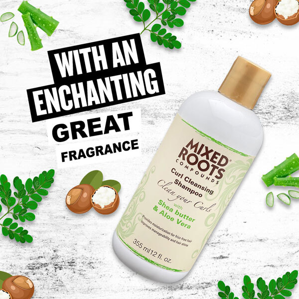 Mixed Roots - Compounds Curls Cleansing Shampoo With Shea Bu