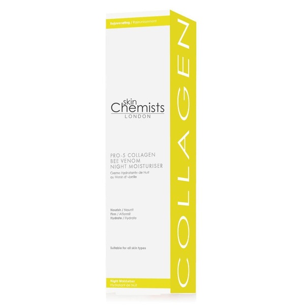 skinChemists Pro-5 Collagen Bee Venom Night Moisturizer