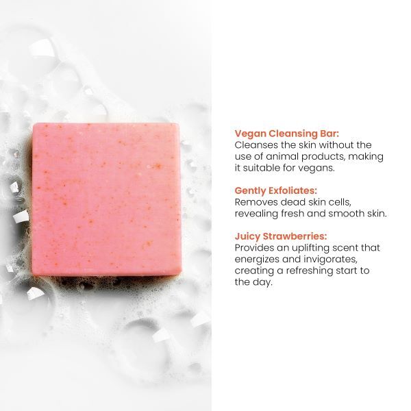 skinChemists No.80 Rose Cleansing Facial Bar 100g