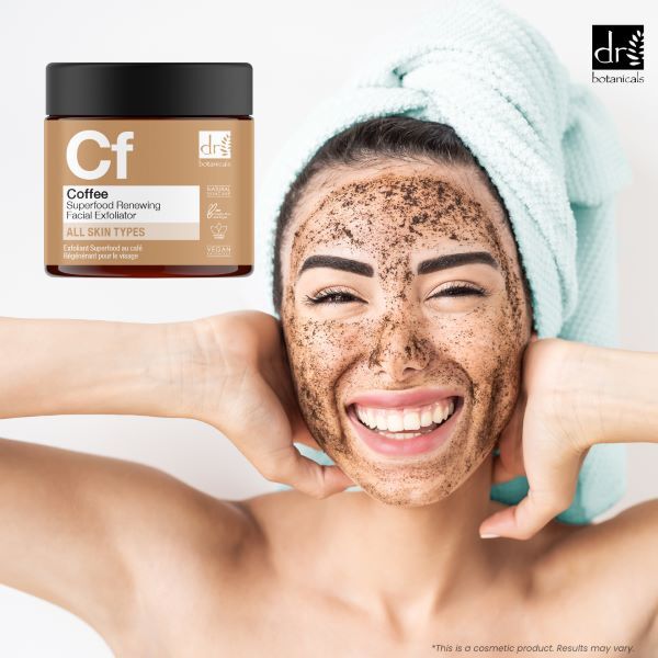 Dr Botanicals Coffee Superfood Renewing Facial Exfoliator