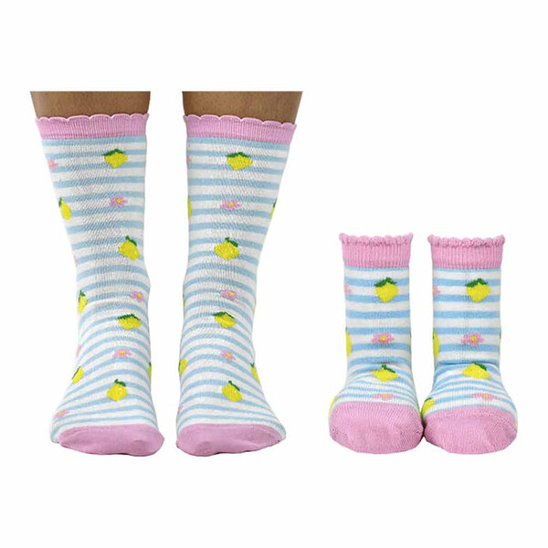 Sock Academy Mummy & Me Lemon Socks