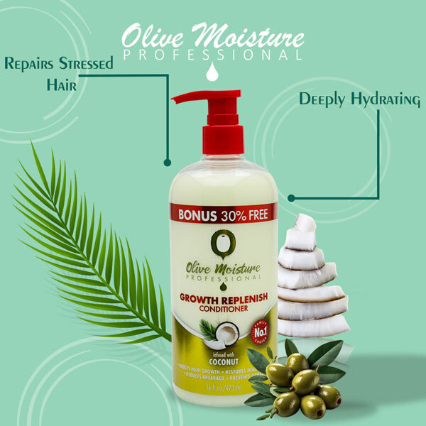 Olive Moisture Professional Growth Replenish Conditioner