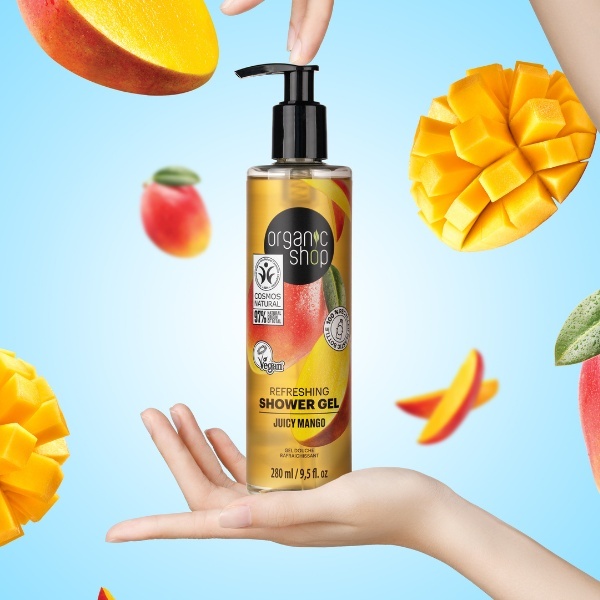 Organic Shop Refreshing Shower Gel Juicy Mango 280ml