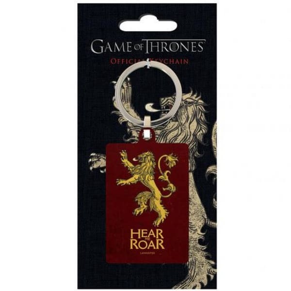 Game Of Thrones Lannister Metal Keyring