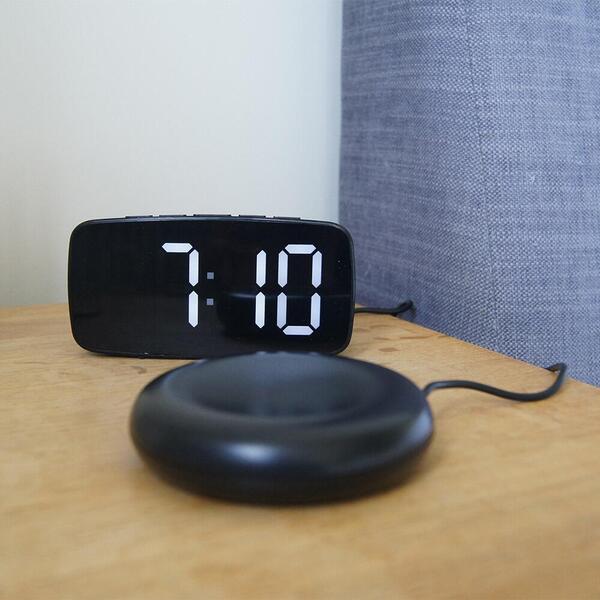 Lifemax Easy To See Alarm Clock with Vibration Alarm Pad