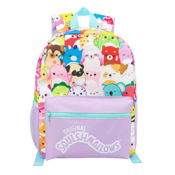 Squishmallows Logo Backpack Set