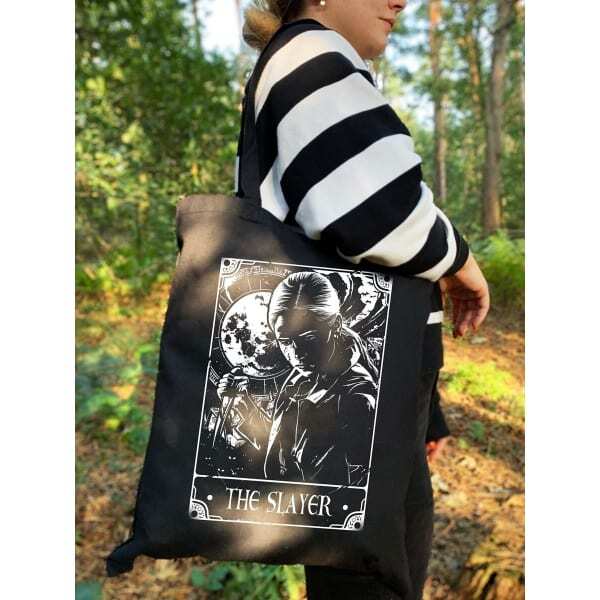 Deadly Tarot The Slayer Tote Bag