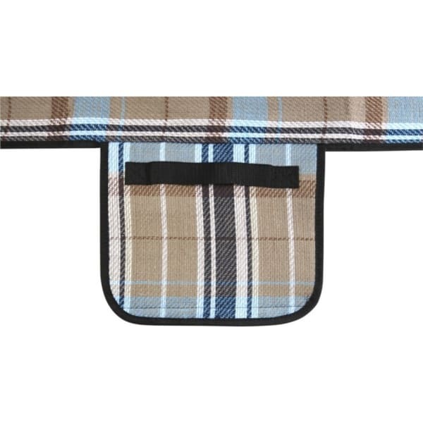 Bullet Sedum Checked Picnic Blanket