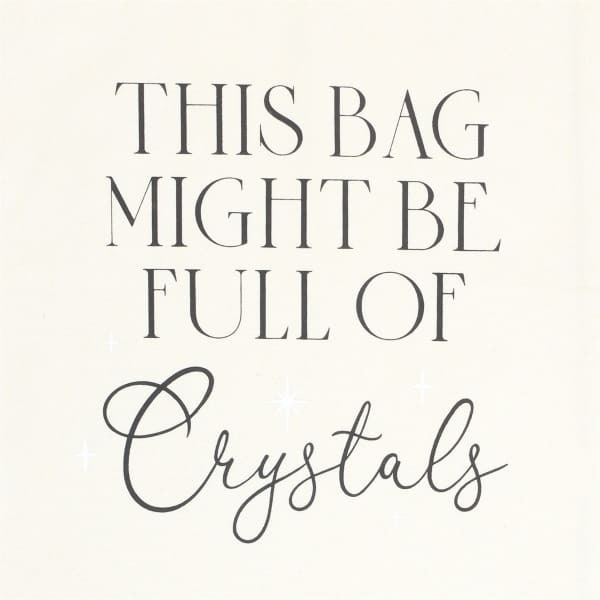 Something Different Full Of Crystals Cotton Tote Bag