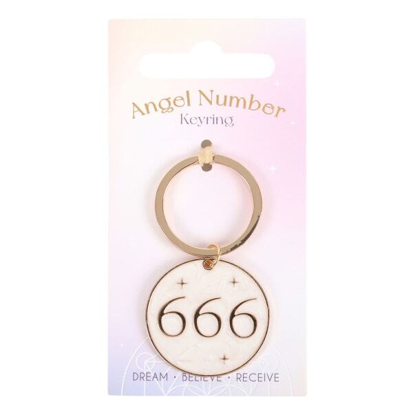 Something Different 666 Angel Number Keyring