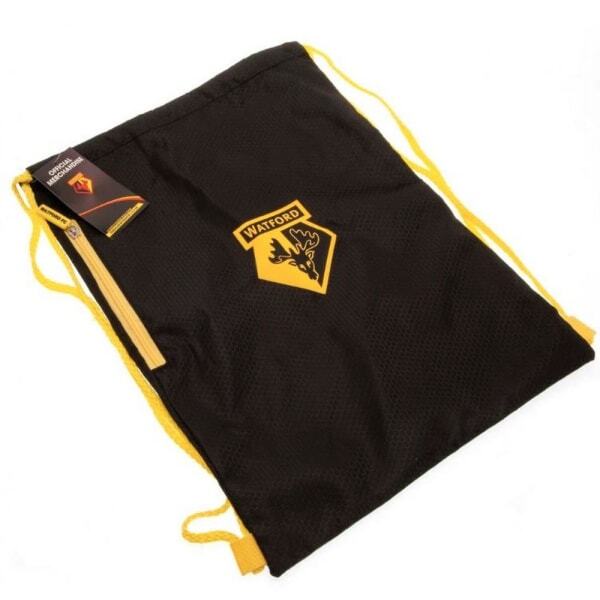 Watford FC Crest Drawstring Gym Bag