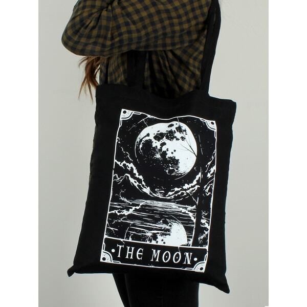 Deadly Tarot The Moon Tote Bag