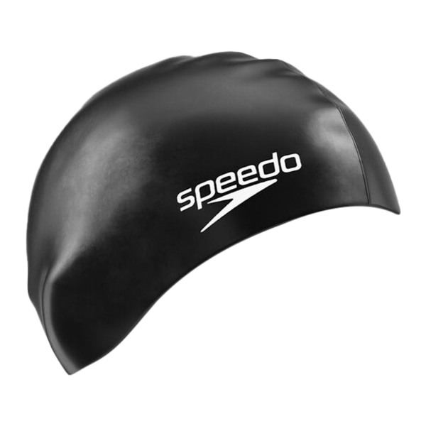 Speedo Adult Long Hair Silicone Swim Cap