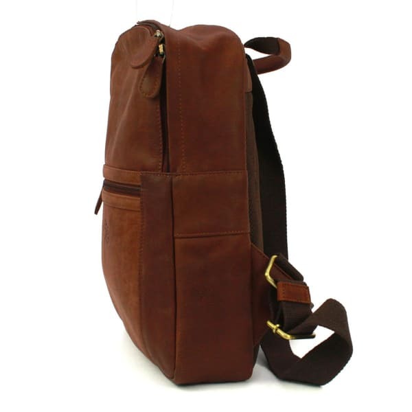 Eastern Counties Leather Ross Distressed Leather Backpack