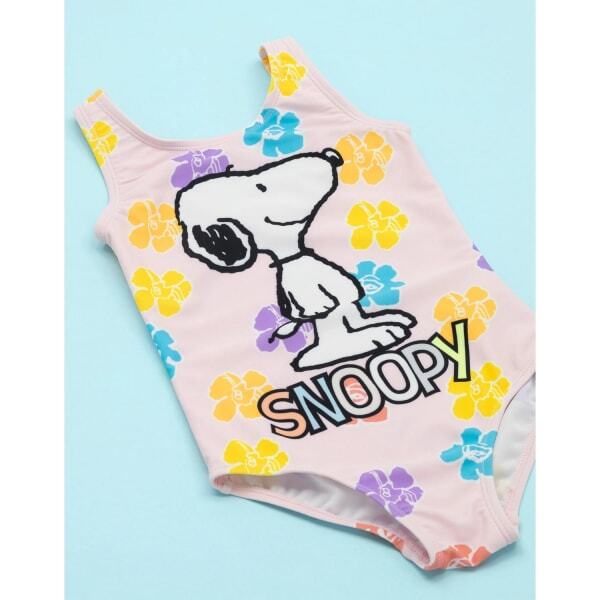 Snoopy Kids One Piece Swimsuit (5-6 Years)