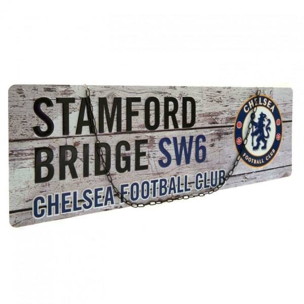 Chelsea FC Rustic Plaque