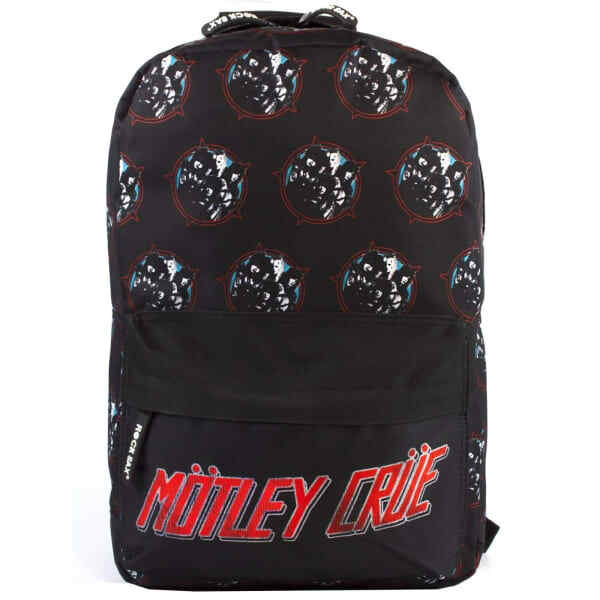 Rock Sax Heavy Metal Power Motley Crue Backpack