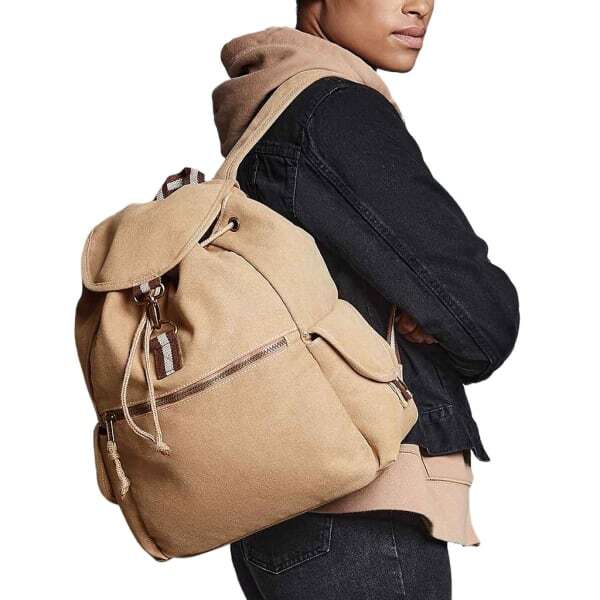 Quadra Vintage Canvas Backpack