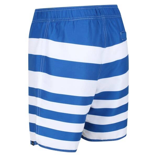 Regatta Mens Hamza Striped Swim Shorts (XXL)