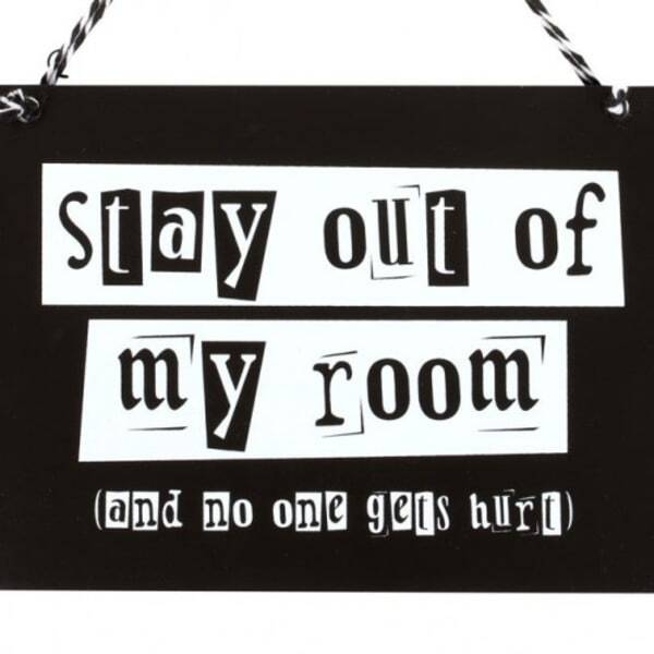 Something Different Stay Out Of My Room Hanging Plaque