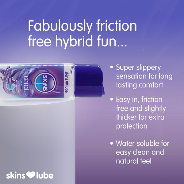 Skins Hybrid Silicone and Water Based Lubricant (130ml)