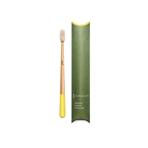 Truthbrush Bamboo Toothbrush Sunrise x 1 Yr Supply