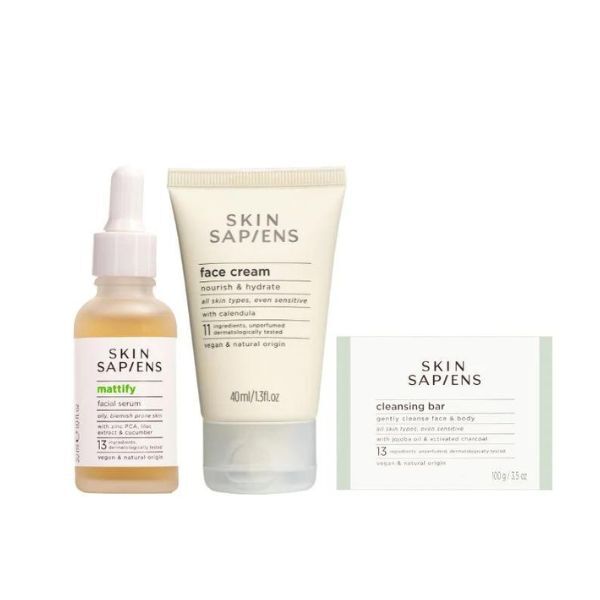 Skin Sapiens Mattify Kit Trio for Oily & Sensitive Skin