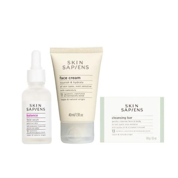 Skin Sapiens Balance Kit Trio for Sensitive Skin