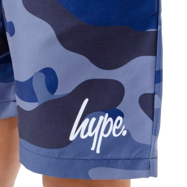 Hype Boys Camouflage Swim Shorts (7-8 Years)