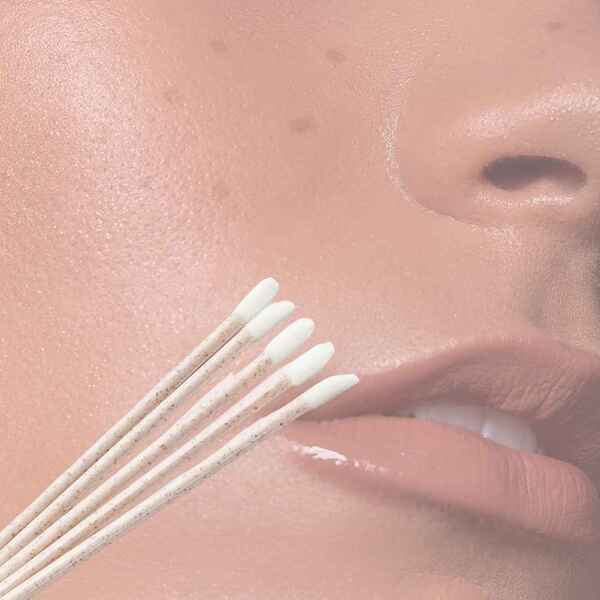 FFS Beauty Reusable Makeup Corrector Swabs 5 Pack - Beige