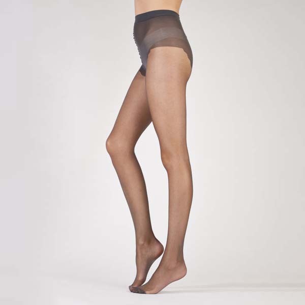 Pretty Polly Nylons 10 Denier Tights Barely Black - M