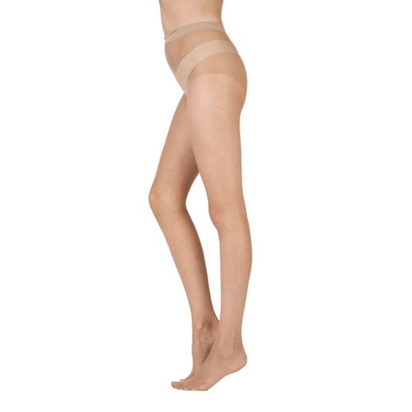 Pretty Polly Naturals 8D Sandal Toe Tights Nude - XL