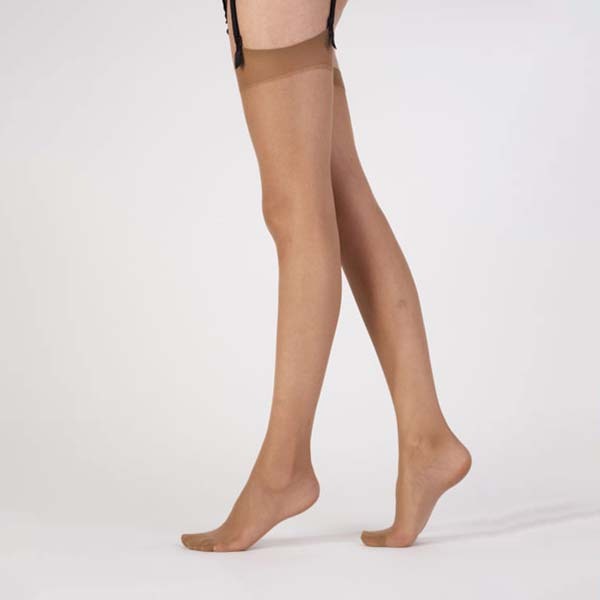 Pretty Polly Everyday Plus 15D Stockings Nude - One Size