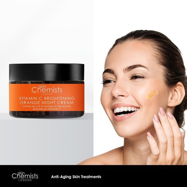 skinChemists Vitamin C Brightening Orange Night Cream 50ml