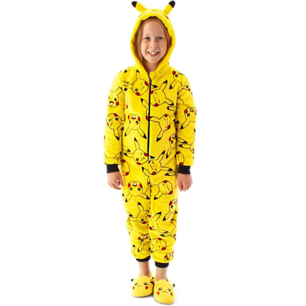 Pokemon Kids Pikachu All-In-One Nightwear (7-8 Years)