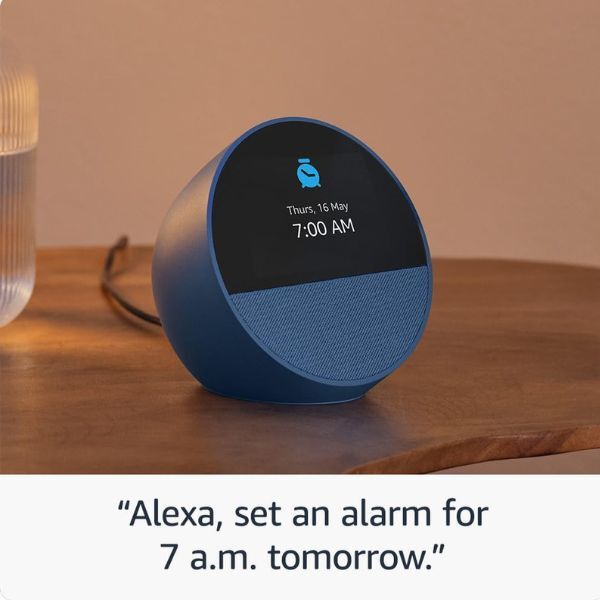 Amazon Echo Spot (2024) Ocean Blue