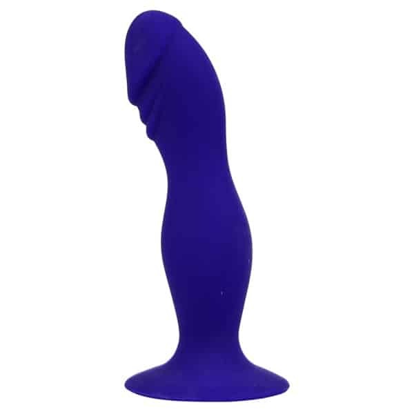 Loving Joy 6 Inch Silicone Dildo with Suction Cup Midnight