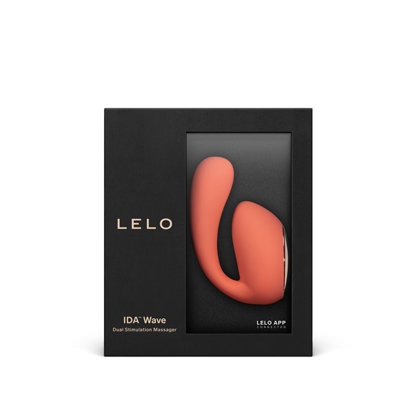 LELO Ida Wave App Controlled Vibrator Peach