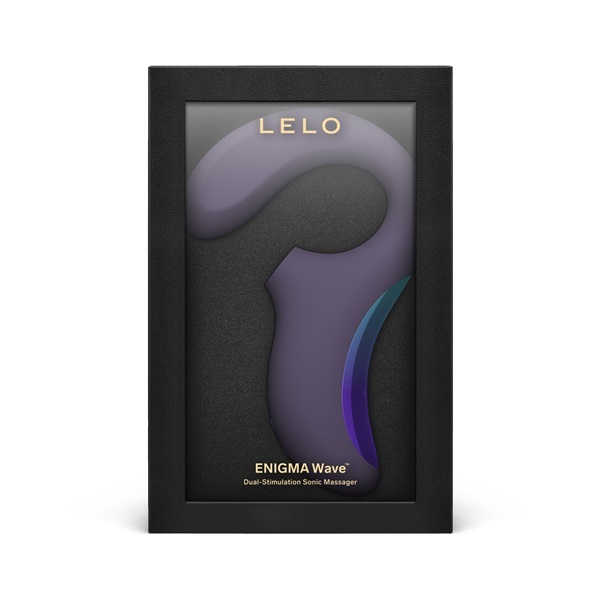 LELO Enigma Wave Dual Stimulation Sonic Massager Purple