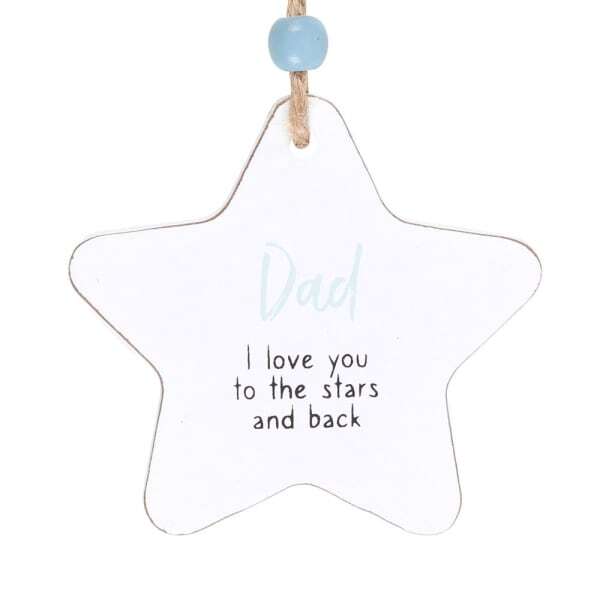 Something Different Dad Star Hanging Sentiment Sign