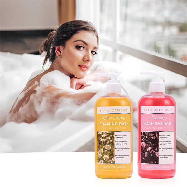 Livingandhome 2pcs Scent Shower Gel Set