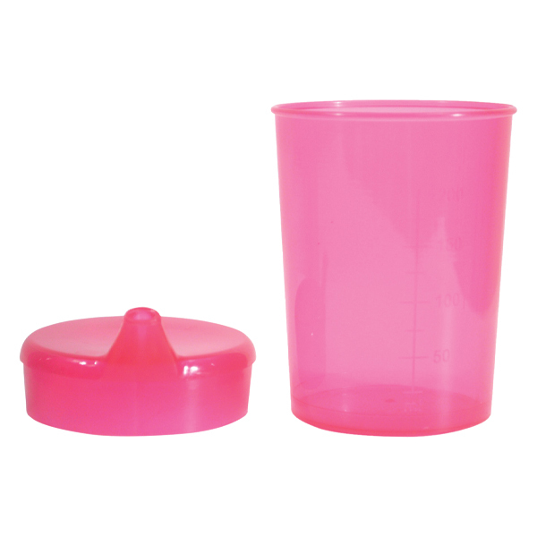 Aidapt Drinking Cup with Two Spouts (PINK)