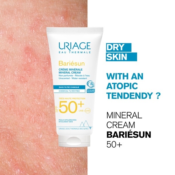 Uriage Bariésun Mineral Cream SPF50+ 100ml