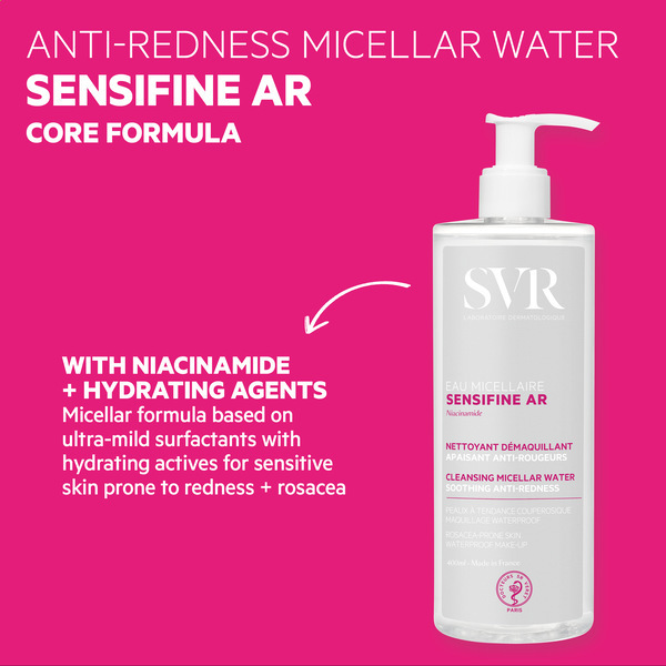 SVR SENSIFINE AR  Soothing Anti-Redness Micellar Water 400ml