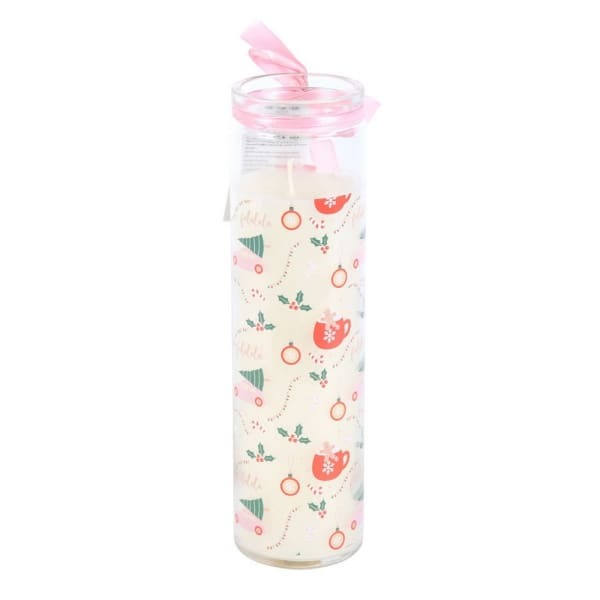 Something Different Sugarplum Fun Christmas Tube Candle