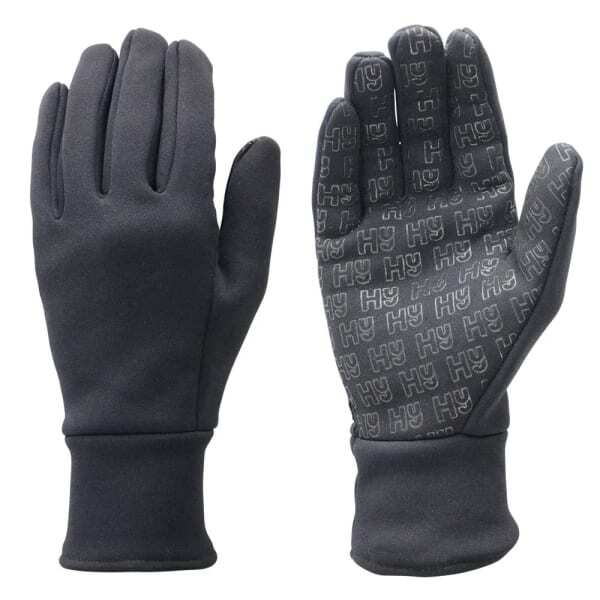 Hy Adult Gripped Fleece Gloves (S)