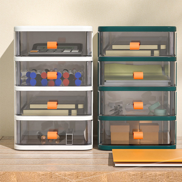 Livingandhome Drawer-Style Stationery Cosmetic Storage Box