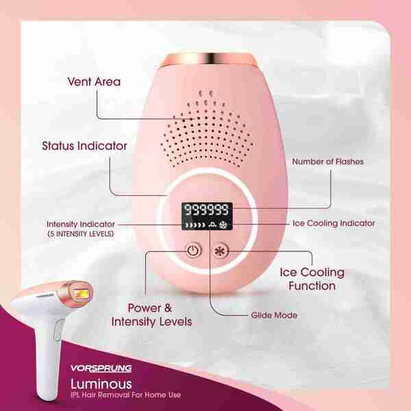 Vorsprung Luminous IPL - Hair Removal Device w/ 4 spot