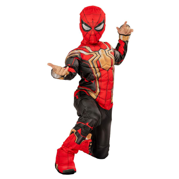 Spider-Man Boys Deluxe Iron Spider Costume (L)