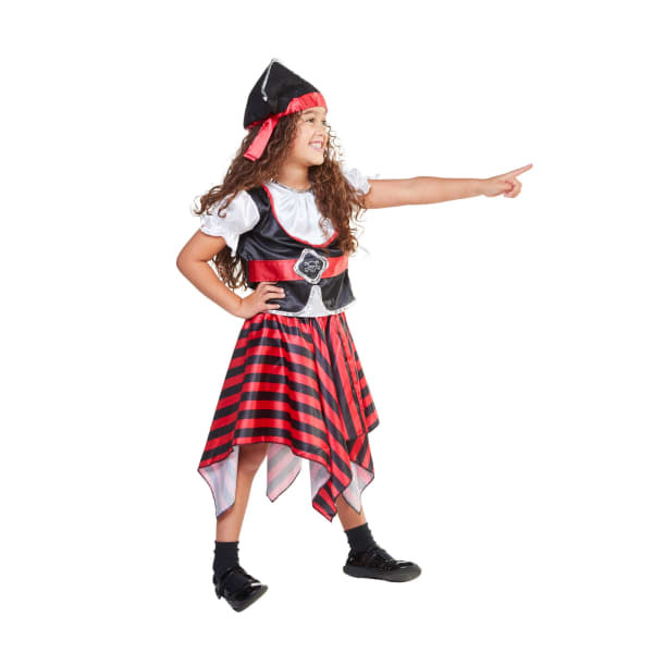 Bristol Novelty Girls Pirate Costume (L)